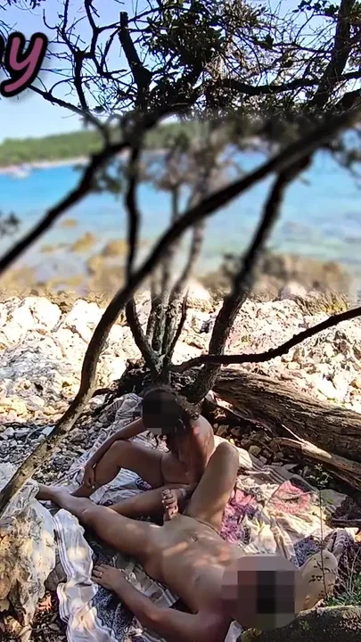 I touch a stranger's COCK on a PUBLIC BEACH in CROATIA in front of everyone REAL 2 Clip 1