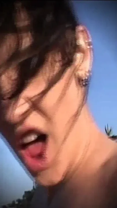 Double Penetration of a Young Brunette with Nice Tits and Two Big Cocks