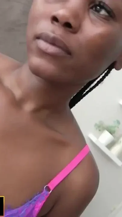 Big Ass Dark Skin Ebony Slammed Rough By Big Cock In Fake Lingerie Casting Clip 1