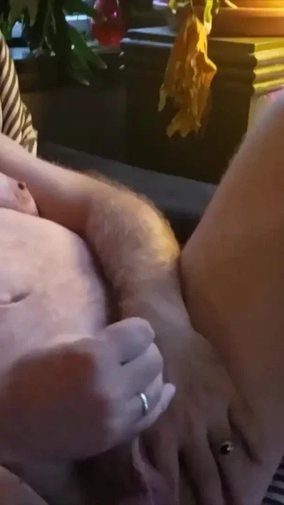 BEAR JERKS IN SOCKS WHILE BEING FILMED Clip 1