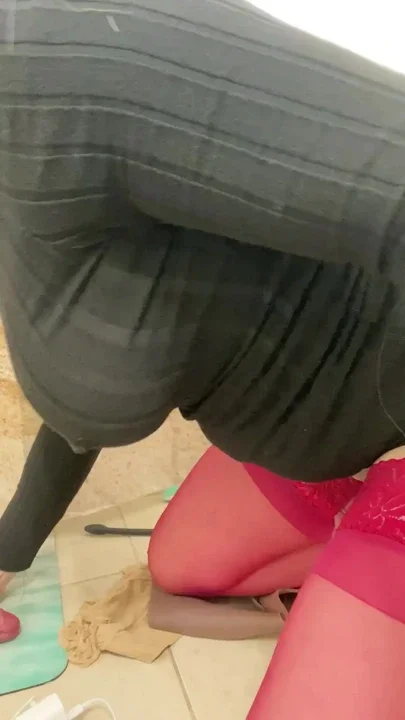 Crossdressing sissy slut takes cock and then lays back and shes the guy and milf