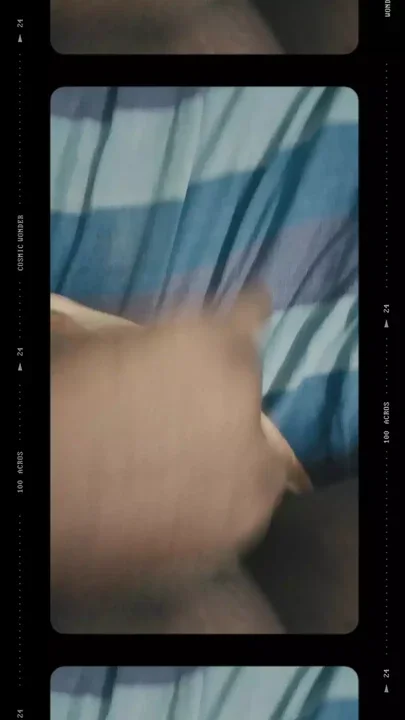 Man cock Penis twitching