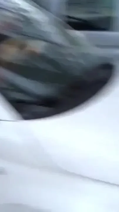 Stunning brunette Heidi Van horny gives hot blowjob in car