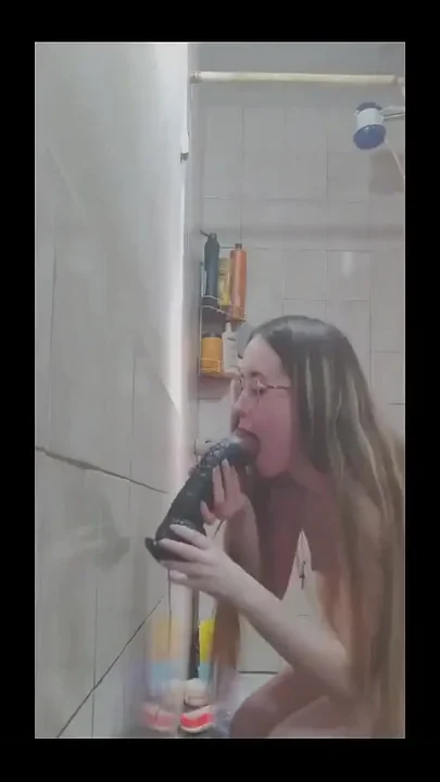 Huge Dildo Vs Petite with Glasses