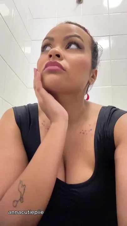 Gassy Ballerina Trying Not to Fart During Show Break