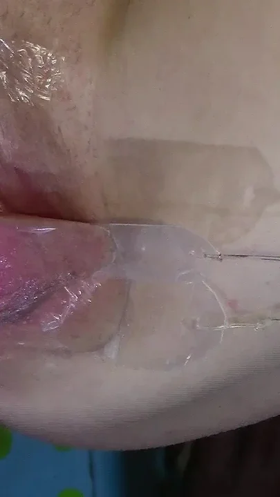 7 Very Close Spread Pussy Fucking with Dildo and Glass
