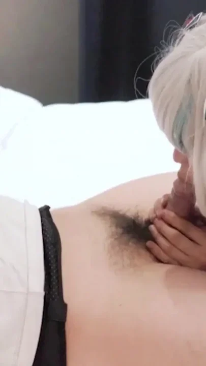 Blowjob Guy's Cock Hololive Gawr Gura cosplayer Clip 1