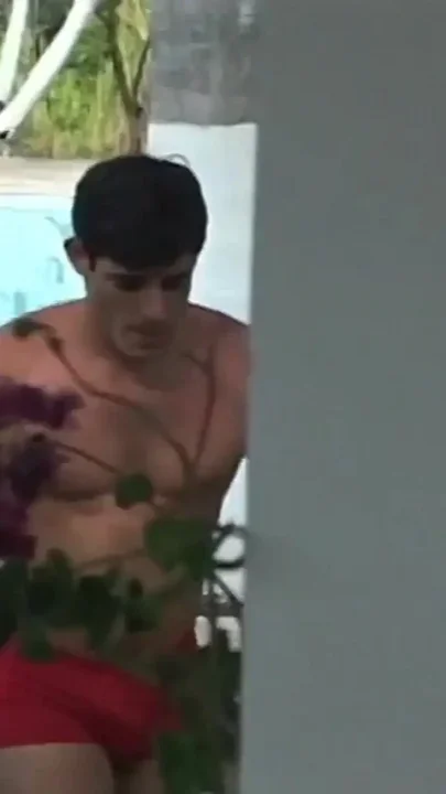 Latina Tranny Gets Fucked Hard in the Ass During a Threesome on Vacation