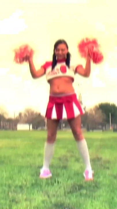 Cheerleading cum slut