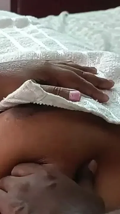 Wife Having Nude Massage at Home -3