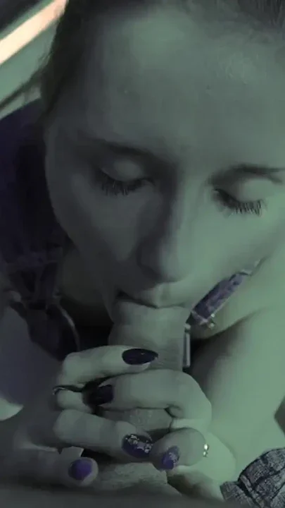Butt plugged slut in an overpass Clip 1