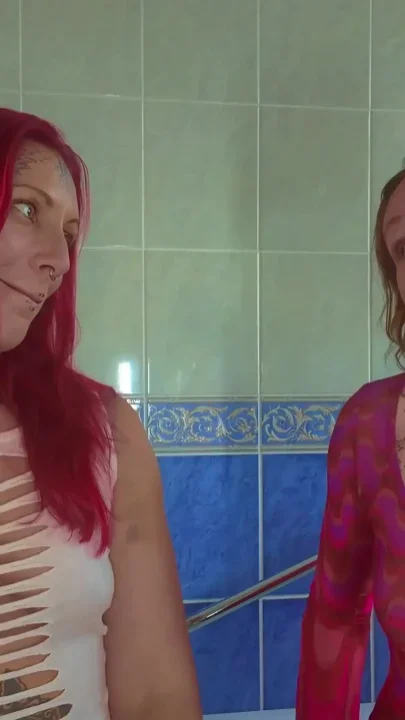Introducing Her to Wetlook Fully-clothed Bath Kink Awakening