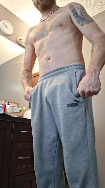 I play with my dick