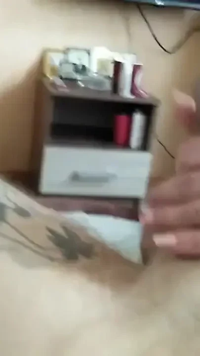 Jerking off cock to a powerful shot of cum 2
