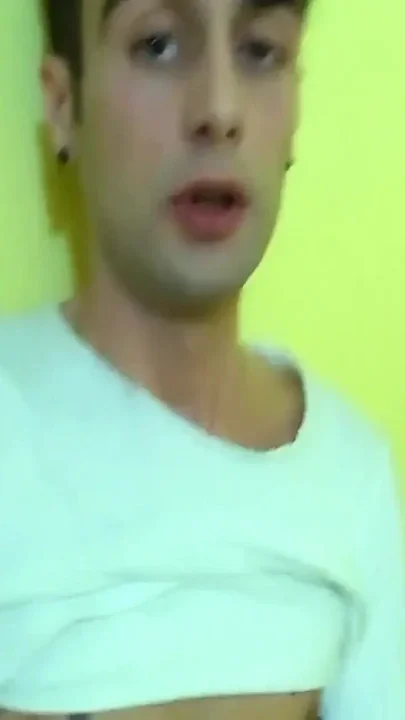 Piss with Erection While Jerking and Cumshot