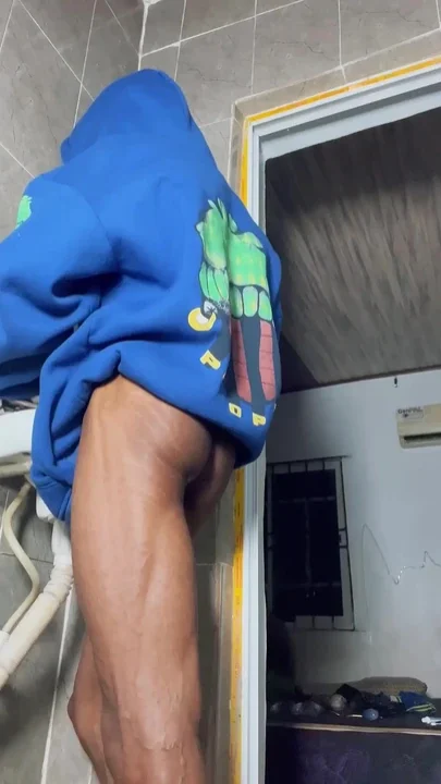 Gloryhole Bareback Anal Sex with Absolute Stranger in Public Toilet Room