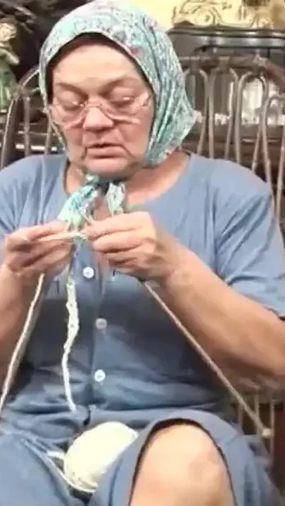 The Old Weaver Plays with the Penis