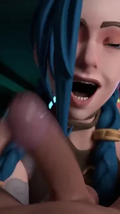 League of Legends - Sexy Night Time TV with Jinx Nude and Non nude Versions