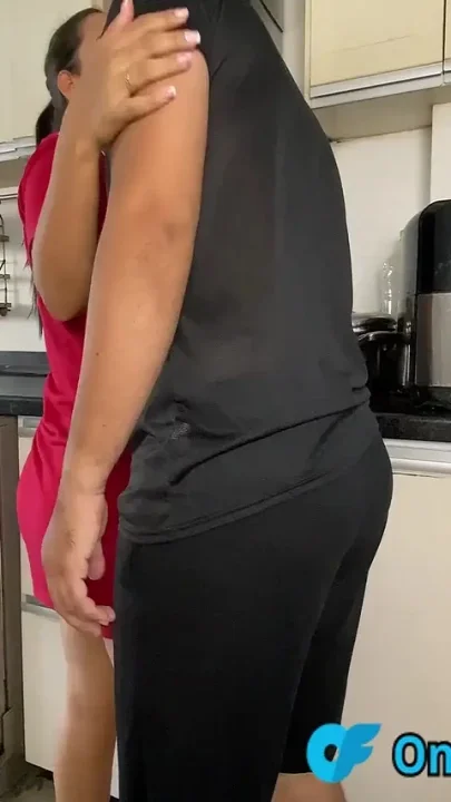 Roommate Fucks Me Hard in the Kitchen