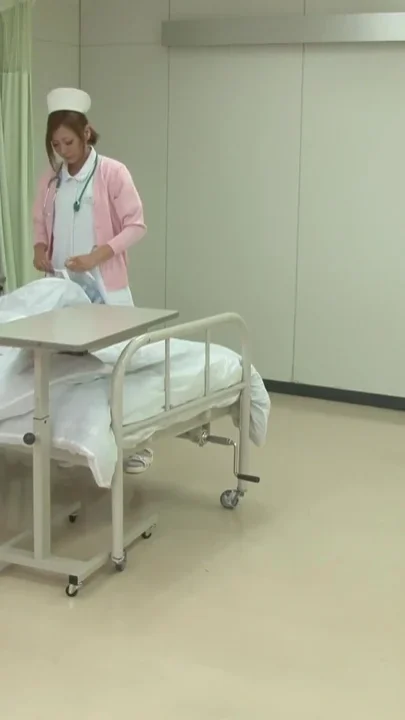 Horny Japanese Nurse Mio Kuraki Drains Every Man in the Hospital