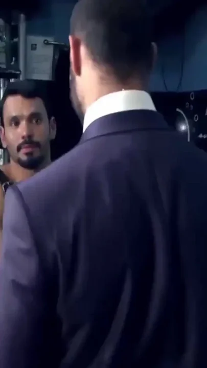 Menatplay dominant Jean Franko anal fucks suited hunk Paco
