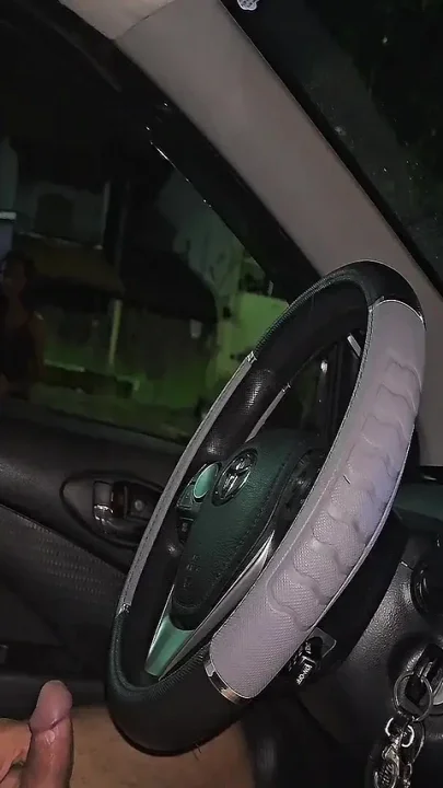 A Penis Flashing on a Rainy Night for Two Brunettes on the Street
