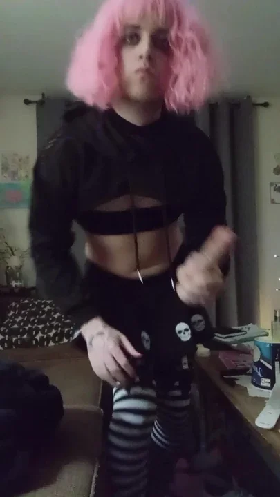 sissy femboy slut exposed with dildo