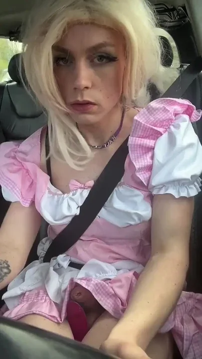 Carsolo Wanklane-tgirl Solo Ejaculate