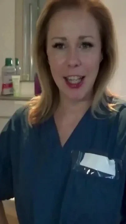 Latex Glove JOI in the Dental Chair Naughty Nurse POV