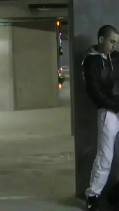 Fucked by a straight bad boy in parking