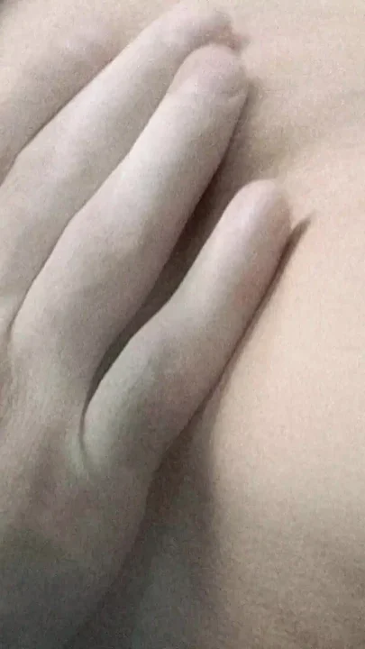A blonde lets her tits be touched in homemade porn Clip 1