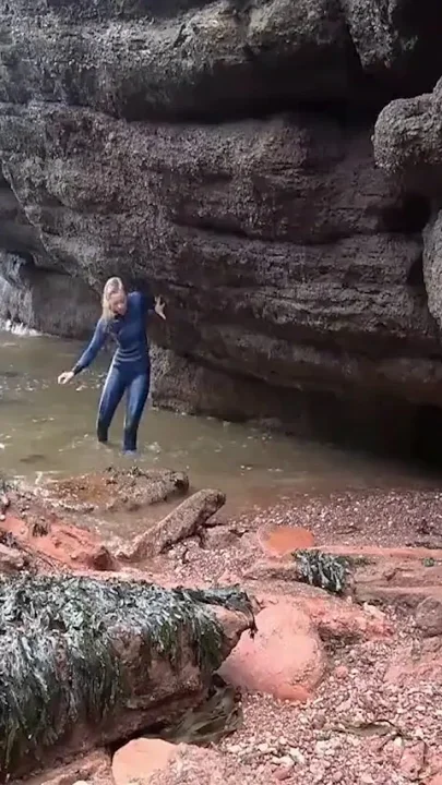 Salty Wetsuit Toe Sucking Slut