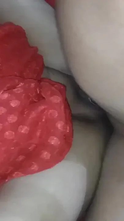 Newly married wife gets painful loud moaning 69 style special gift for husband
