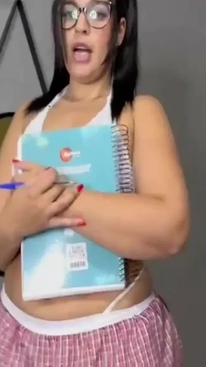Schoolgirl Got Horny and Gave Her Pussy to the Teacher