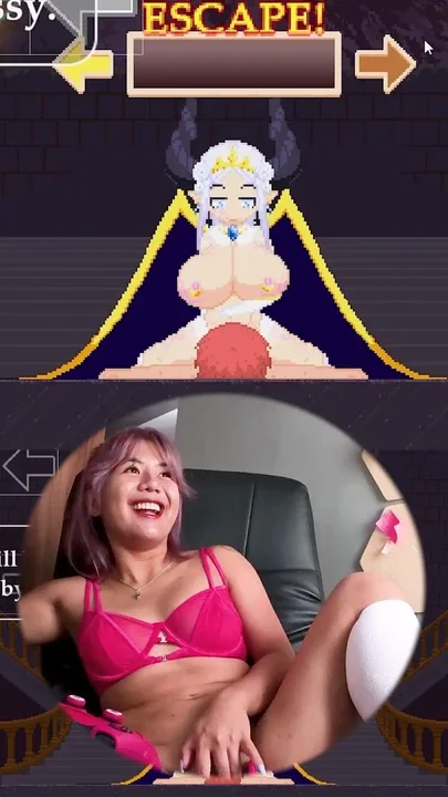Let me sit on your cock and suck your energy like this