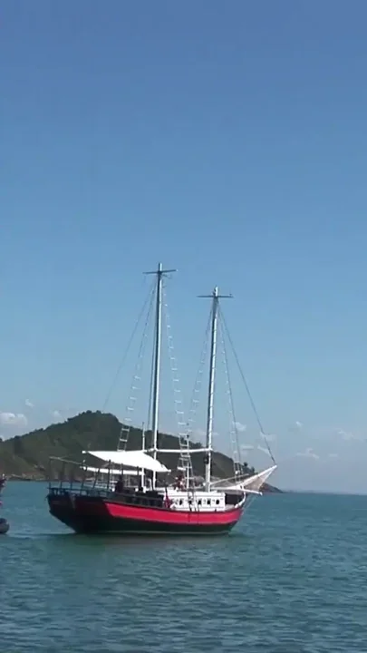 Babalu loves cock in her holes while cruising the sea