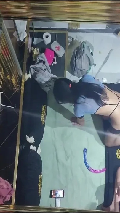 My Friend and I Indulge Each Other with a Double Dildo