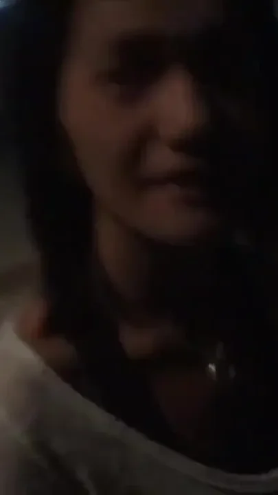Cutie strokes cock with her mouth & pussy