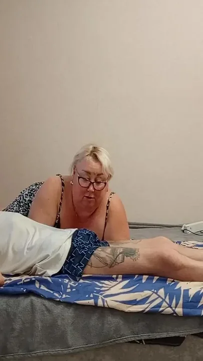 Cumming From Blowjob to Stepmom in Mouth