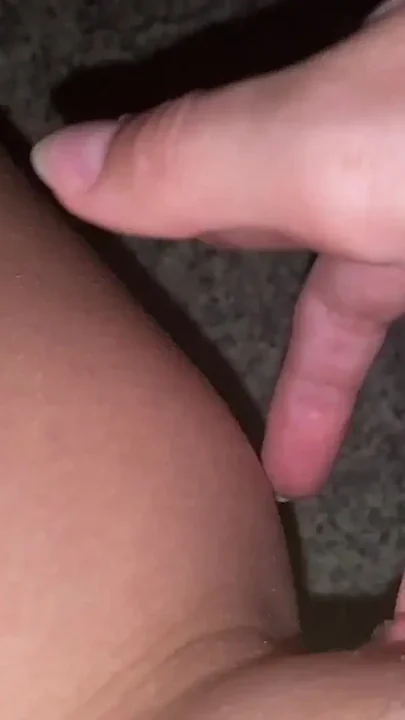 POV My parents were home and I was so excited I had to have an orgasm on the steps Clip 1