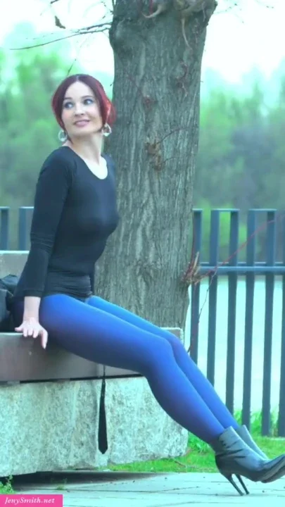 Even in her clothes she turns me on Full video only on JenySmithnet