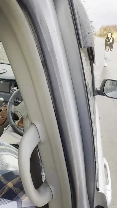She Surprised Me While Jerking off in the Car