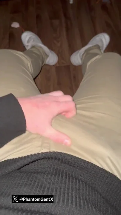 German champion with horny voice after work jerking off