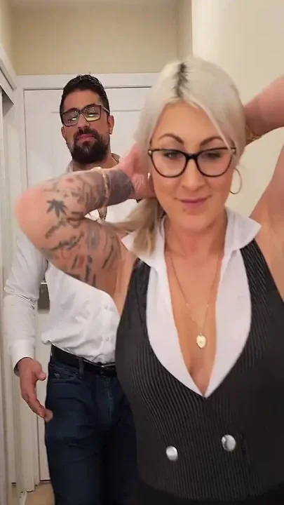 Hot Blonde Alysson Sex Telework