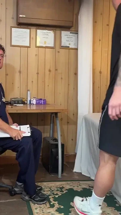 Two Straight Lad Visit the Doctor for Their Hard Cocks
