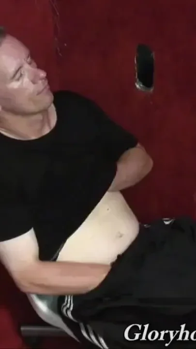 The gay gloryhole is perfect for Jeremy Wood