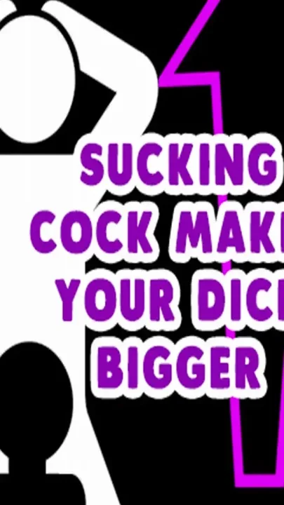 AUDIO ONLY - Sucking dick makes your dick bigger
