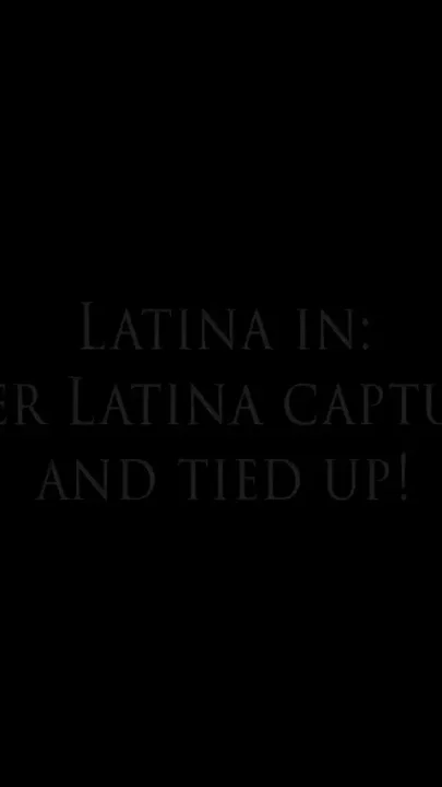Super Latina Captured in Thugs Lair