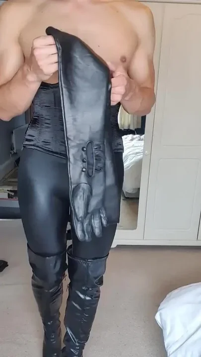 Do you have a naughty gloves fetish I most definitely do
