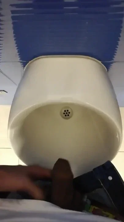 Jerking off in different bathrooms until I cum